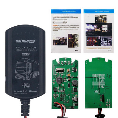 Kuum Adblue emulaatori eripakkumine MB/IVECO/DAF Dupport Euro 6 veoautole, parem kui Ablue 9 in 1 emulaatorikarbi täiskiibiversioon