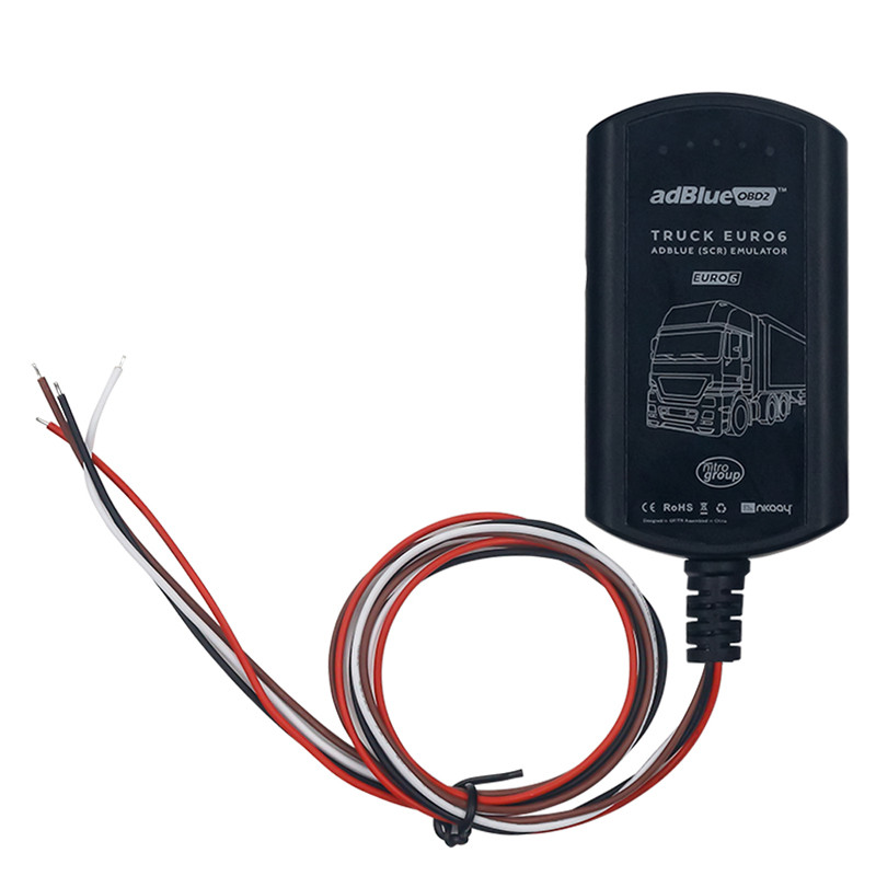 Kuum Adblue emulaatori eripakkumine MB/IVECO/DAF Dupport Euro 6 veoautole, parem kui Ablue 9 in 1 emulaatorikarbi täiskiibiversioon