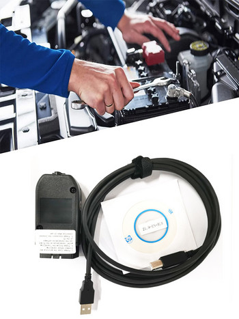 OBD2 скенер за VAG HEX V2 ATMEGA162 чип за VAG COM за VW/AUDI/ Skoda/Seat Auto Reader USB кабел Многоезичен