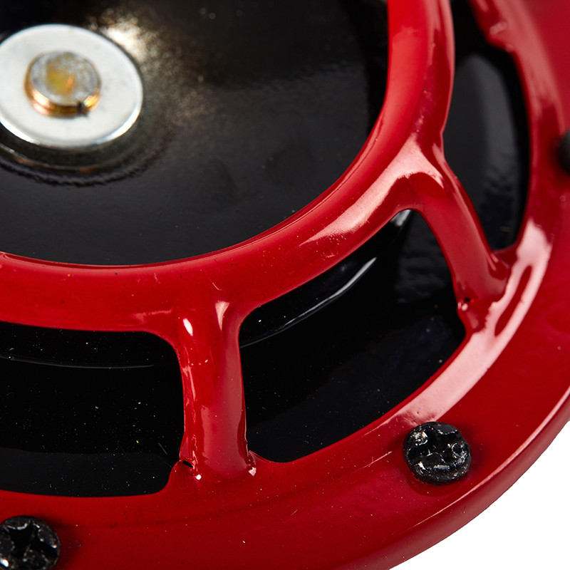 2Pcs Red Hella Super Loud Compact Electric Blast Tone Air Horn 12V 115DB For Motorcycle Car Speaker Horns Russian Warehouse