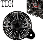 Capac de protecție pentru claxon pentru Harley Big Twin 91-17 Sportster XL 07-18 Touring Dyna Low Rider FXD FXDX FXDC FXDL FXDP FXDWG