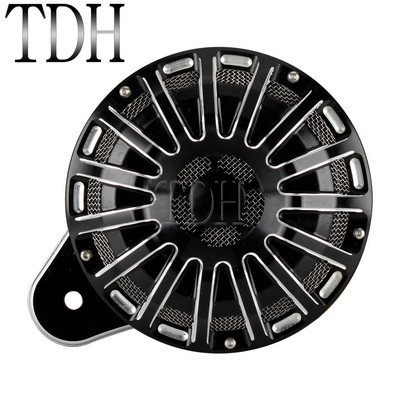 Capac de protecție pentru claxon pentru Harley Big Twin 91-17 Sportster XL 07-18 Touring Dyna Low Rider FXD FXDX FXDC FXDL FXDP FXDWG