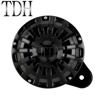 Capac de protecție pentru claxon pentru Harley Big Twin 91-17 Sportster XL 07-18 Touring Dyna Low Rider FXD FXDX FXDC FXDL FXDP FXDWG