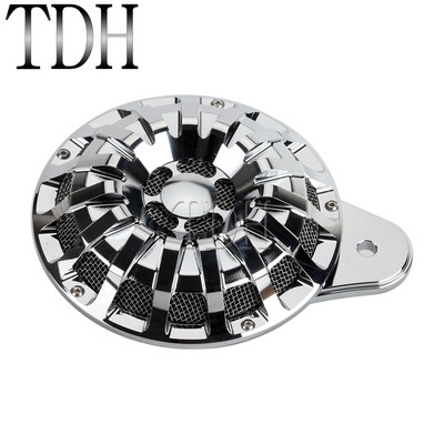 Capac de protecție pentru claxon pentru Harley Big Twin 91-17 Sportster XL 07-18 Touring Dyna Low Rider FXD FXDX FXDC FXDL FXDP FXDWG