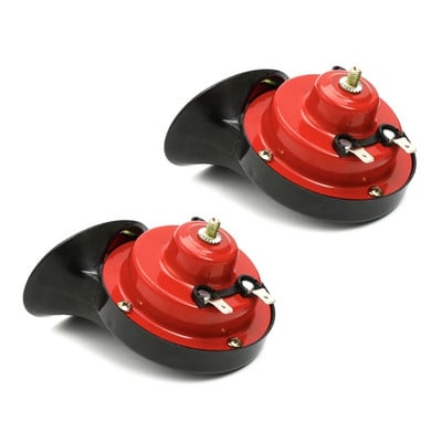 Claxon de tren super tare 110DB pentru camion, tren, barcă, mașină, aer electric, melc, un singur claxon, claxon de 12 V, claxon de sunet furioasă pentru mașină