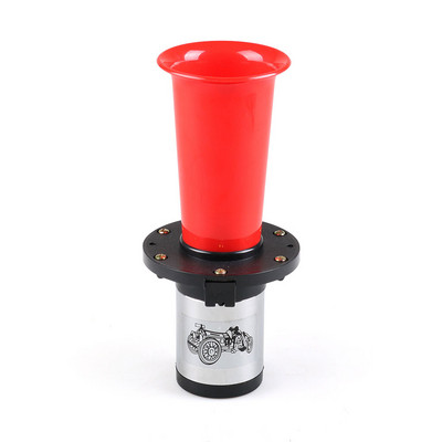 Car Air Horn Antique Ahooga Klaxon 12V Vintage OO-GA Classical Ford Model T Stílusú Old School króm 115dB motorhoz