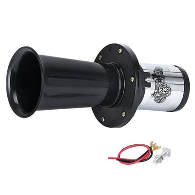 Car Air Horn Antique Ahooga Klaxon 12V Vintage OO-GA Classical Ford Model T Stílusú Old School króm 115dB motorhoz