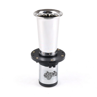 Car Air Horn Antique Ahooga Klaxon 12V Vintage OO-GA Classical Ford Model T Stílusú Old School króm 115dB motorhoz