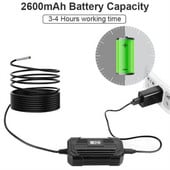 3,9 mm-es 2/5/10 méteres 6LED ipari endoszkóp 1080P Wifi vezeték nélküli HDBorescope ellenőrző kamera iPhone Android iOS rendszerhez