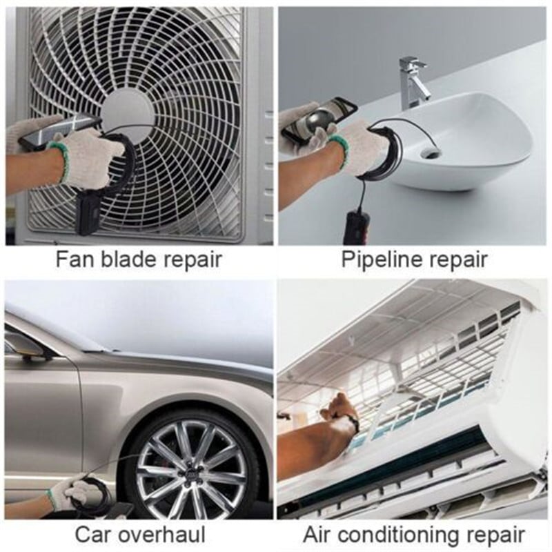 3,9 mm-es 2/5/10 méteres 6LED ipari endoszkóp 1080P Wifi vezeték nélküli HDBorescope ellenőrző kamera iPhone Android iOS rendszerhez