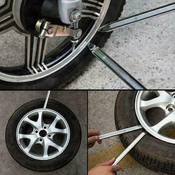 3PCS 30cm лост за гуми Лост за гуми Лост за отваряне на джанти Лост за смяна на авто мотоциклети Консумативи за лъжица за гуми Висококачествен инструмент за ремонт на автомобили