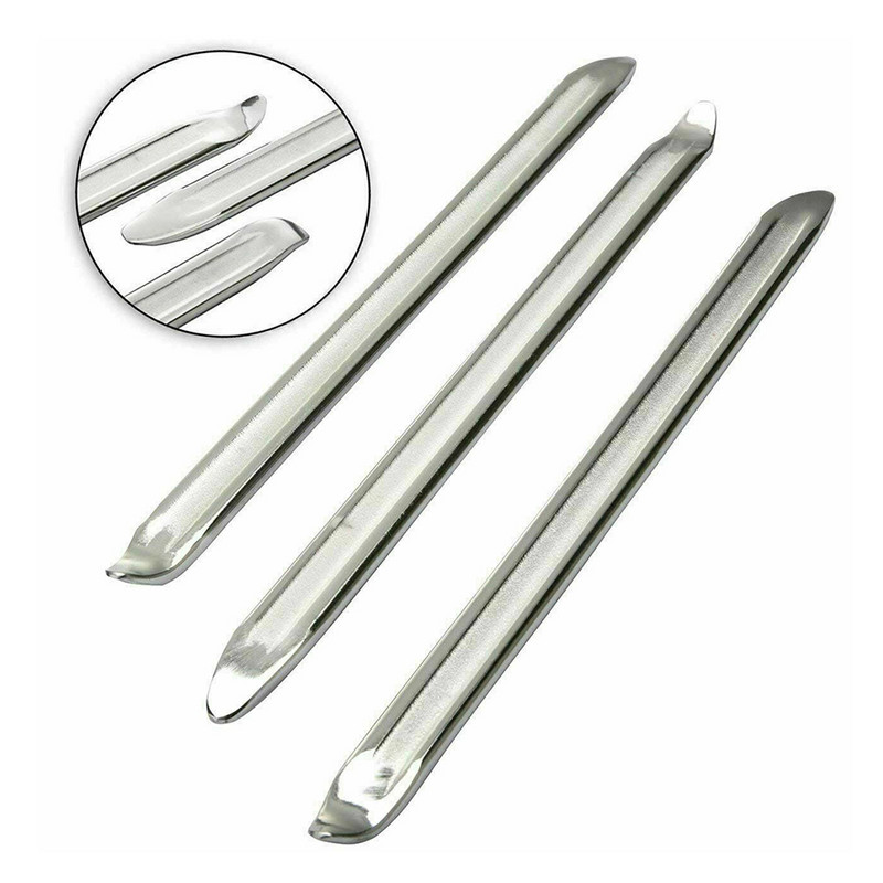 3PCS 30cm poluga za gume Žlica za gume Otvarač naplataka za gume Poluga za izmjenu Auto motociklističke žlice za gume Zalihe Visokokvalitetni alat za popravak automobila