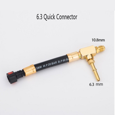 Manometru pentru combustibil auto, Conector pentru manometru pentru injecție, Conector rapid pentru detector de reparații auto