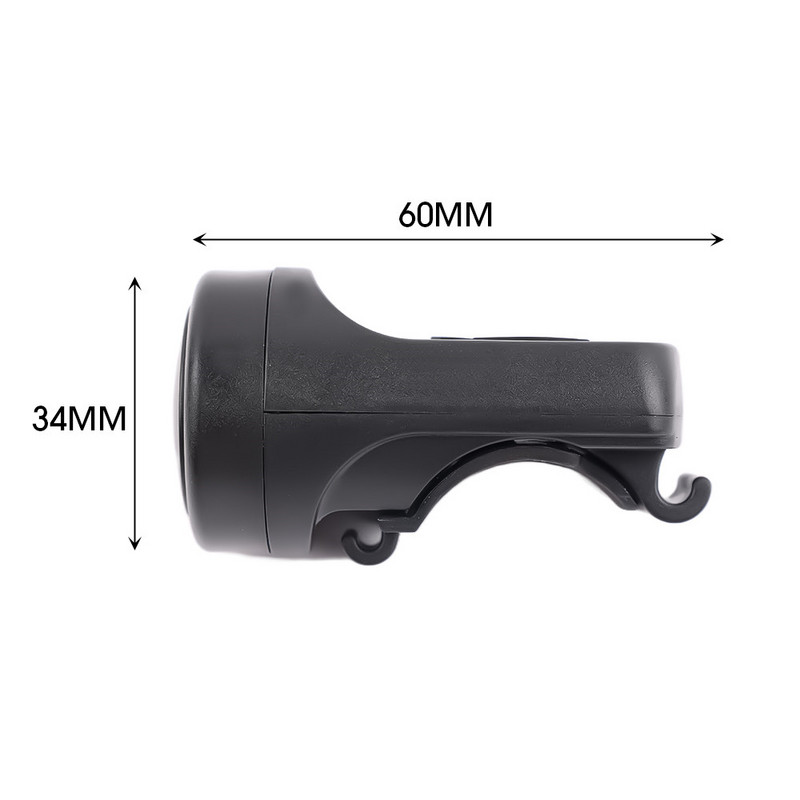 Claxon electric pentru bicicletă reîncărcabilă prin USB, 4 moduri, claxon de alarmă antifurt pentru ciclism de munte, accesorii pentru biciclete