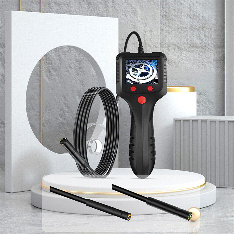 Ενδοσκόπιο οθόνης IPS 2,4" HD 1080P IP68 Αδιάβροχη κάμερα Cable Pipe Sewer Sewer Car Industrial Inspection Borescope 8mm