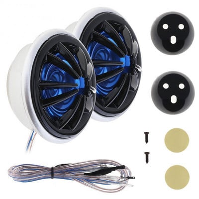 2kom Motociklistička automobilska truba 12V 150W kupolasta super glasna stereo visokotonac 91dB osjetljivost Motociklistički automobilski zvučnik Dodaci za automobile