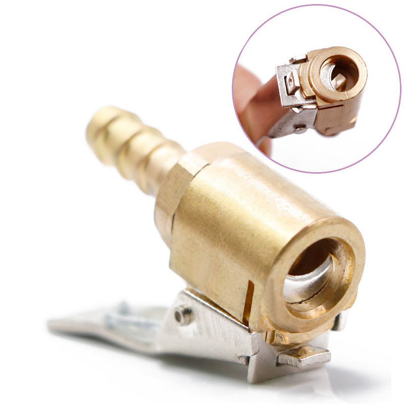 1 buc. Clip de mandrina pentru pompa de aer auto, camioane, anvelope, supapa de umflare, conector masina 6 mm 8 mm, clema, instrumente de reparare a anvelopelor, kit de reparare a anvelopelor