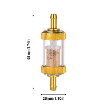 Φίλτρο λαδιού βενζίνης μοτοσικλέτας Αντικατάσταση φίλτρου καυσίμου αυτοκινήτου Αντικατάσταση φίλτρου καυσίμου διαχωριστικό για αξεσουάρ μοτοσικλέτας για βρωμιά ATV