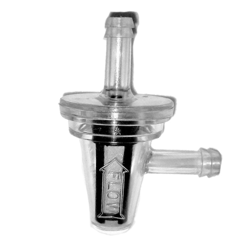 Filtru de combustibil în linie universal pentru motocicletă în unghi drept, 3 buc, linii de furtun de 1/4 inch 6 mm pentru KAWASAKI Yamaha