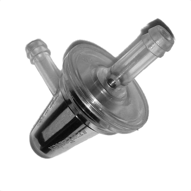 Filtru de combustibil în linie universal pentru motocicletă în unghi drept, 3 buc, linii de furtun de 1/4 inch 6 mm pentru KAWASAKI Yamaha