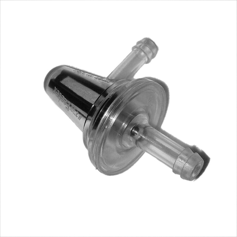 Filtru de combustibil în linie universal pentru motocicletă în unghi drept, 3 buc, linii de furtun de 1/4 inch 6 mm pentru KAWASAKI Yamaha