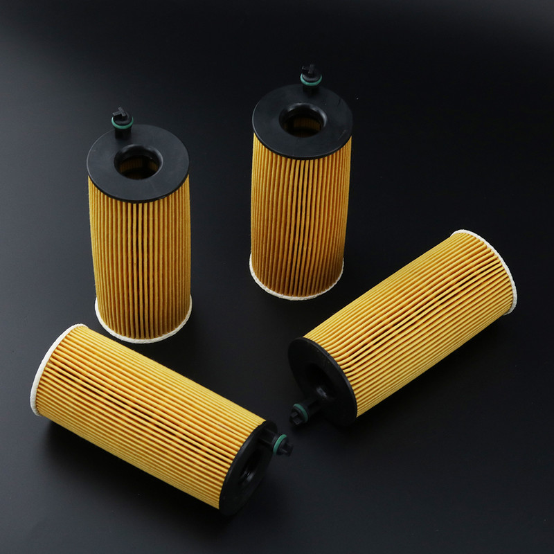 4PCS/8BUC 11428507683 Element de filtru de ulei de motor pentru Bmw N57 3.0L N47 2.0L X5 X3 328d 535d F06 F15 F21 F22 F34 F35 F80