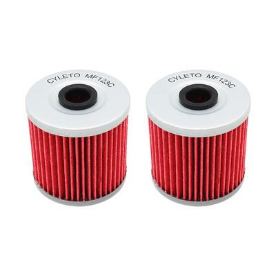 Filtru de ulei Cyleto pentru motociclete 1/2/4 buc pentru Kawasaki KL250 KL600 KL650 Tengai 650 KLR250 KLR600 KLR650 Camo KLR 650 KLX650 KLX650R