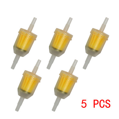 3/5/10 buc. filtru de combustibil pentru motocicletă motor universal pentru motociclete carbohidrati în linie filtru de gaz combustibil pentru motocicletă filtre de ulei de motor