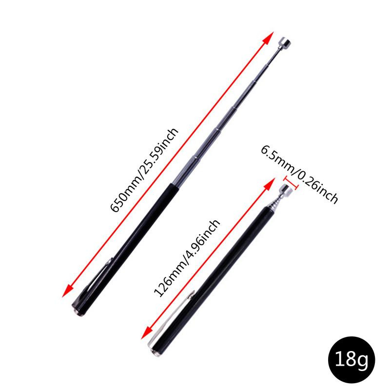 Magnetinis griebtuvas Tvirtas paėmimo pagaliukas Automobiliniai įrankiai Magnetiniai automobilių šlavimo įrankiai Dovanos vyrams Moterims Vyras Tėvo gimtadienis