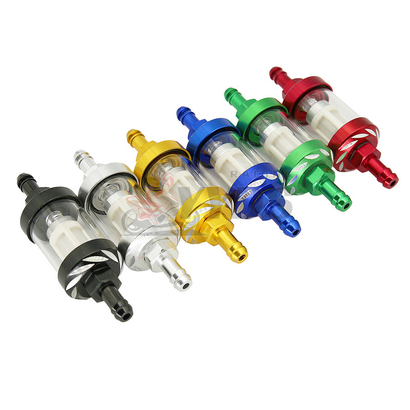 8mm CNC Motocicletă Gaz Combustibil Benzină Filtru Ulei Accesorii Moto pentru ATV Pit Bike Auto Motocicletă Cupă Ulei Accesorii Universale