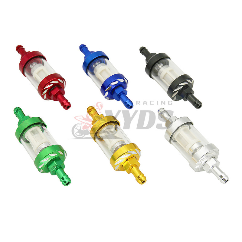 8mm CNC Motocicletă Gaz Combustibil Benzină Filtru Ulei Accesorii Moto pentru ATV Pit Bike Auto Motocicletă Cupă Ulei Accesorii Universale