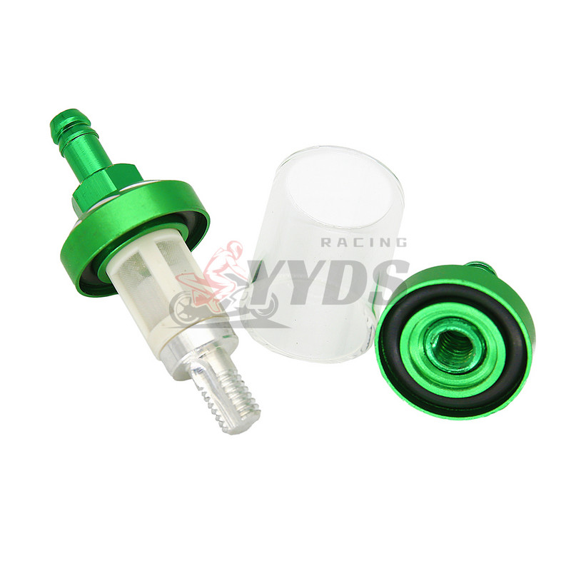 8mm CNC Motocicletă Gaz Combustibil Benzină Filtru Ulei Accesorii Moto pentru ATV Pit Bike Auto Motocicletă Cupă Ulei Accesorii Universale