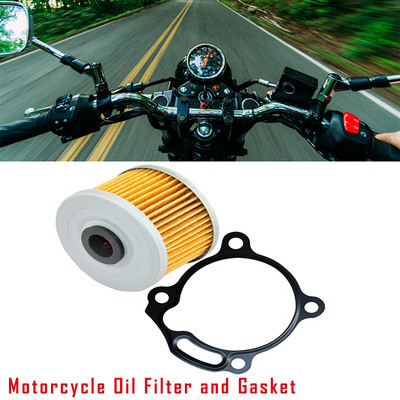 Motorkerékpár olajszűrő és tömítés Motorkerékpár olajszűrők tömítések készlet Honda CMX300 CBF300N CRF250L CBR250R CB300F CB300R készülékhez