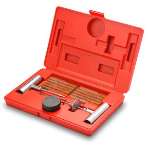 Sada na opravu pneumatík, auto, dodávka, motocykel, bicykel, náradie na opravu pneumatík, núdzová sada na opravu defektu bezdušovej pneumatiky