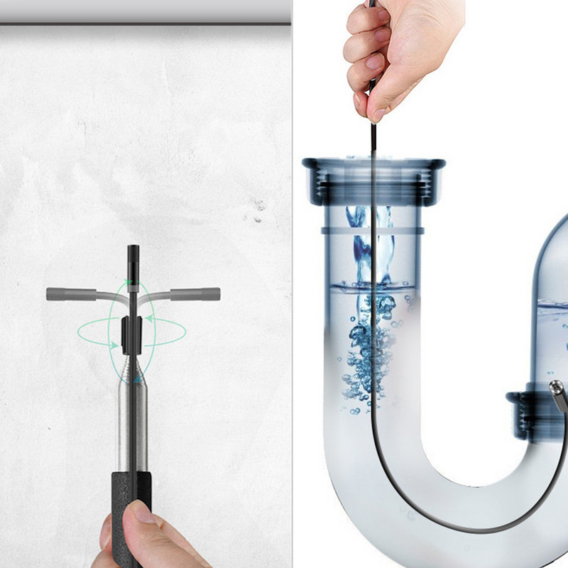 NOYAFA NF-Y130 dvigubo endoskopo kamera HD kietojo kabelio tikrinimo kameros LED boreskopas, skirtas Android kompiuterio endoskopui