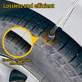 10 τμχ Spikes For Car Tire Nails for Car Tire Repair Panzer Repair Spikes Tools Set Car Motorcycle Puncture Kit Tire Patches