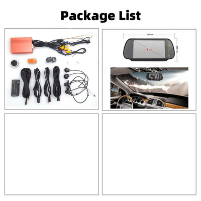 5D 12view κάμερα 360° για αυτοκίνητο Κουμπί πόμολο 360 Πανοραμική στρογγυλή νυχτερινή όραση 2- 24 ώρες Στάθμευση Κάμερα επιτήρησης Σύστημα Dvr