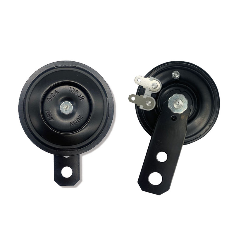 Univerzálne motocyklové reproduktory s elektrickým klaksónom, sada 12V/24V/1,5A, vodotesné 105db reproduktory s klaksónom pre skúter, moped, terénny bike, štvorkolku...