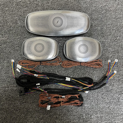 Difuzor de lumină ambientală cu LED de tavan pentru mașină, 7/64 de culori, pentru Mercedes Benz C/E/S-Klass W213 W222 W205 X253, claxon rotativ pentru tweeter