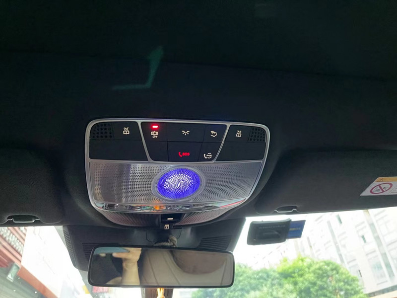 Difuzor de lumină ambientală cu LED de tavan pentru mașină, 7/64 de culori, pentru Mercedes Benz C/E/S-Klass W213 W222 W205 X253, claxon rotativ pentru tweeter