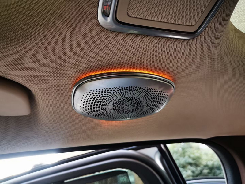 Difuzor de lumină ambientală cu LED de tavan pentru mașină, 7/64 de culori, pentru Mercedes Benz C/E/S-Klass W213 W222 W205 X253, claxon rotativ pentru tweeter