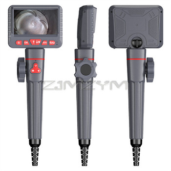 6 мм и 8,5 мм 1 м 2 м шарнирна инспекционна камера 2 посоки 180 градуса управление Индустриален ендоскоп 4.3\