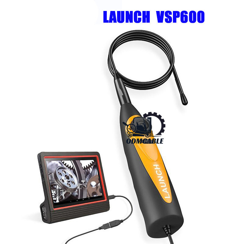 Για LAUNCH VSP600 Videoscope Camera Endoscope Car Inspection Mirror Flexible IP67 Waterproof 6LED Adjustable