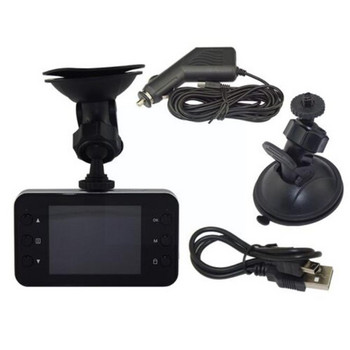 1 Σετ IR LED Night Vision Car DVR κάμερα οδήγησης Αυτόματη εγγραφή βίντεο 1080P HD Card κάμερα αυτοκινήτου 2,4 ιντσών TFT LCD scr