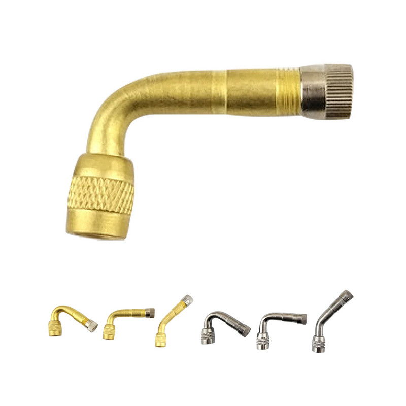 Universalus 45 90 135 laipsnių motociklo automobilio metalinio kampo sulenkto vožtuvo adapteris padangos vamzdžio prailginimo ilgintuvo keitiklis