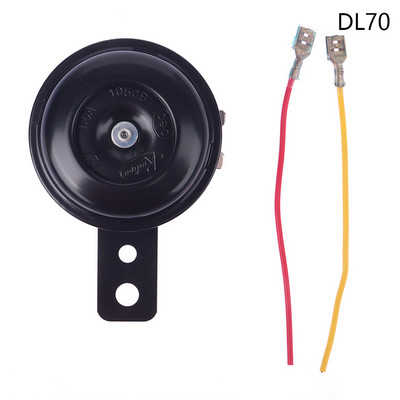 LVEE DL70 séria 12V motocyklový klaksón Univerzálny vodotesný elektrický klaksón 12V 105db hlasný zvuk pre motocykel a skúter