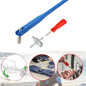 3 ks/sada sťahovákov ventilov pneumatík, kovové nástroje na opravu pneumatík, jadro ventilu, auto, motocykel, odstraňovač ventilov, kovové nástroje na opravu pneumatík