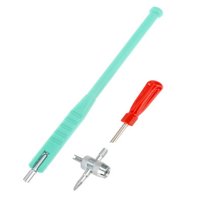 3 ks/sada sťahovákov ventilov pneumatík, kovové nástroje na opravu pneumatík, jadro ventilu, auto, motocykel, odstraňovač ventilov, kovové nástroje na opravu pneumatík