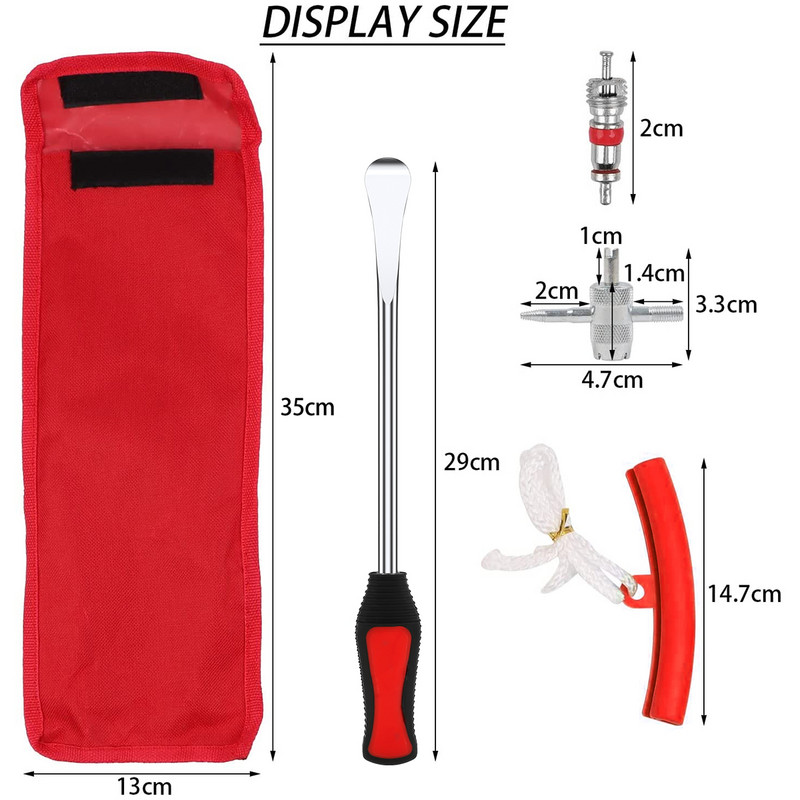 Pârghii de schimbare a anvelopelor Instrumente de pârghie pentru repararea anvelopelor pentru motociclete Linguri pentru schimbarea anvelopelor Pârghie Protector de jantă Instrument de reparare a anvelopei