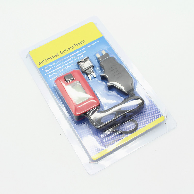 12V AE150 Tester de curent pentru mașină Lampă multimetru Instrument de reparare a mașinii Prin instrument de diagnosticare a siguranței 12V 23A Interval de măsurare 0,01A ~ 19,99A
